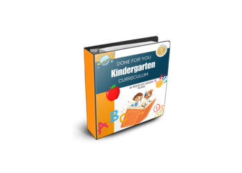 PLR Planners – Done-for-you Kindergarten Curriculum Print PLR