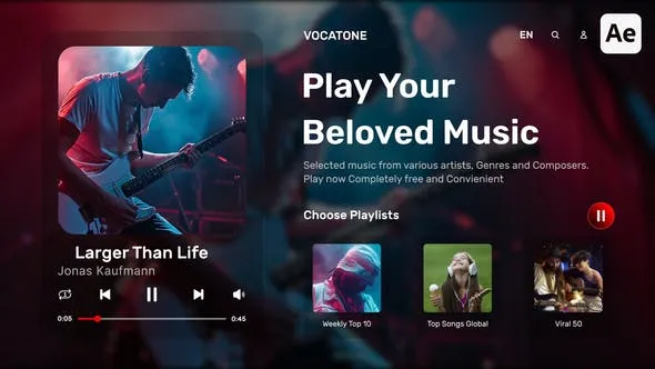 Videohive Music Players with Playlist 52838651 1 Videohive Music Players with Playlist 52838651