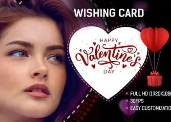 Videohive Valentine's Day Wishing Card 50273365