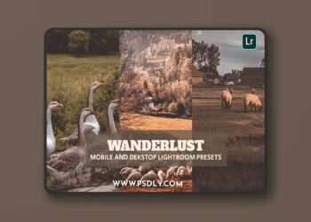 Wanderlust Lightroom Presets Dekstop and Mobile LH8GUX6