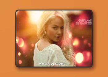 50 Real Red Light Leaks Overlays