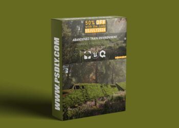 ArtStation - Unreal Complete Scene: Abandoned Train