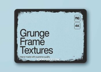 Grunge Frames Overlays for Photoshop
