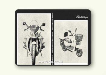 Pencil Sketch for Square and Poster Effect HVV7U4D