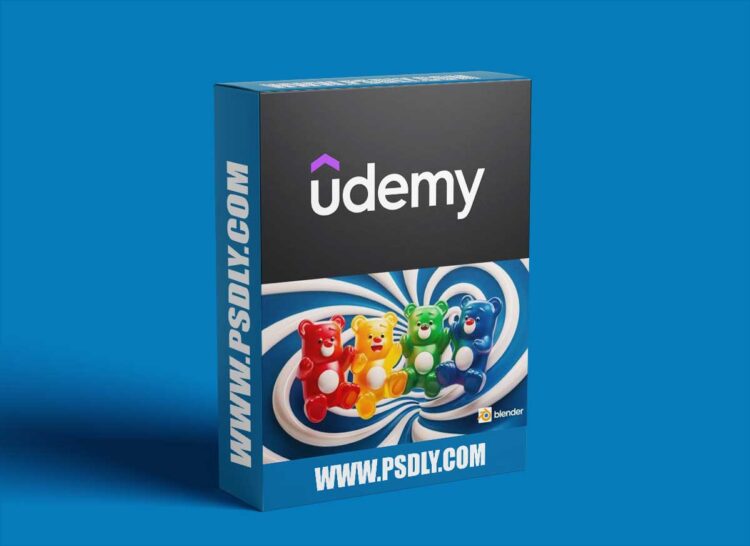 Udemy - Blender 3D for Beginners: Create Adorable Gummy Bears 1 Udemy - Blender 3D for Beginners: Create Adorable Gummy Bears