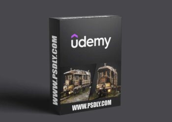 Udemy - Mastering 3D: Modeling, Unwrapping, and Texturing a Train