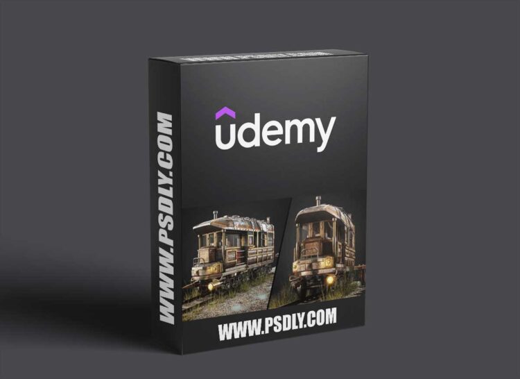 Udemy - Mastering 3D: Modeling, Unwrapping, and Texturing a Train 1 Udemy - Mastering 3D: Modeling, Unwrapping, and Texturing a Train