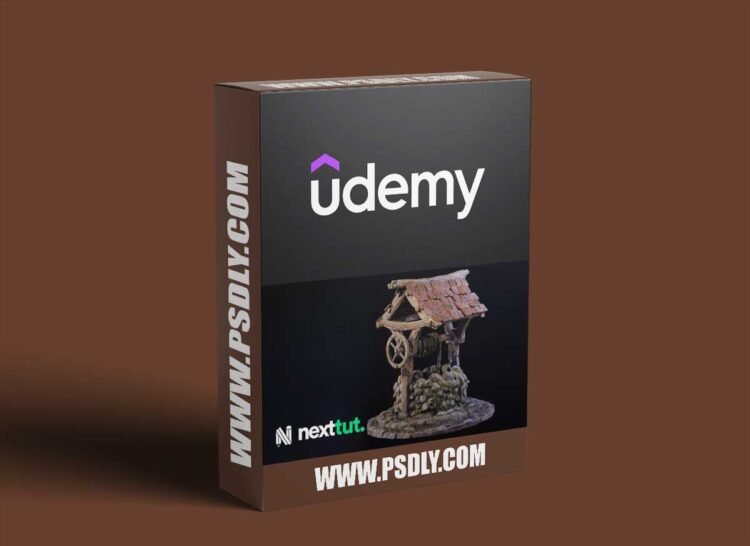 Udemy - Prop Creation for Games: Medieval Well 1 Udemy - Prop Creation for Games: Medieval Well