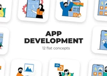 Videohive App Development - Flat Concept 53050731