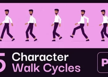 Videohive Character Animation Walk Cycles 53302224