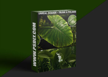 ArtStation - Unreal Shader: Trunk & Foliage