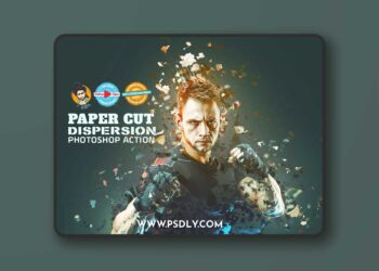 Paper Cut Dispersion PS Action