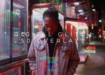 Videohive Digital Glitch Overlays 53589966