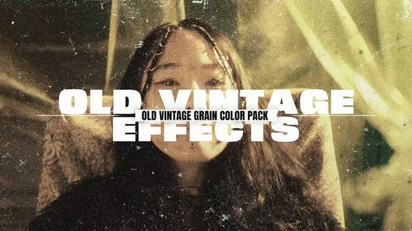Videohive Old Vintage Grain Color Efects Pack 53688630