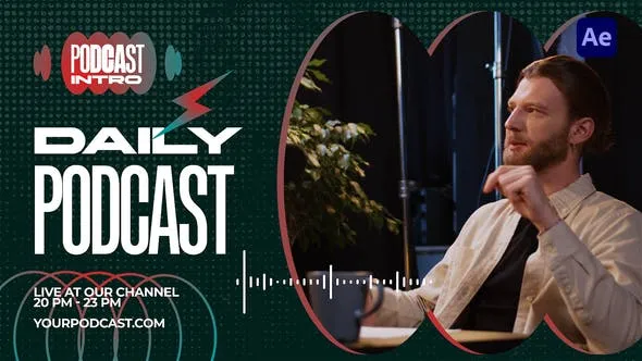 Videohive Podcast Intro 53712757 1 Videohive Podcast Intro 53712757