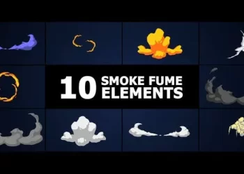 Videohive Smoke Fume Elements for After Effects 54011341