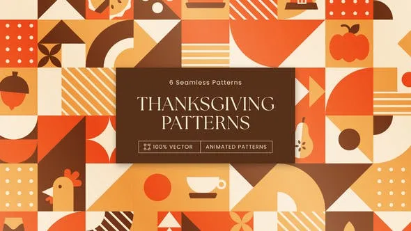 Videohive Thanksgiving Animated Background Patterns 53592197 1 Videohive Thanksgiving Animated Background Patterns 53592197