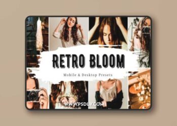 10 Retro Bloom Vintage Lightroom Presets