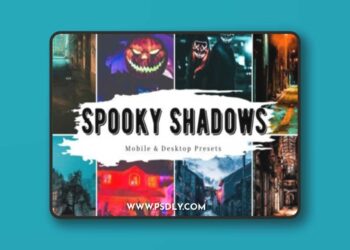 10 Spooky Shadows Lightroom Presets