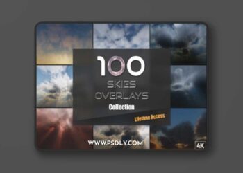 100 Skies Overlays Pack