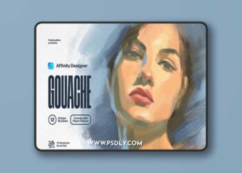 Affinity Gouache Brushes Collection BDFKUQ9