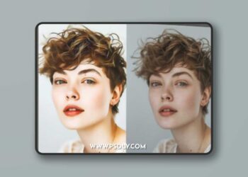 Cleatn Cartoon Retouch Photoshop Action