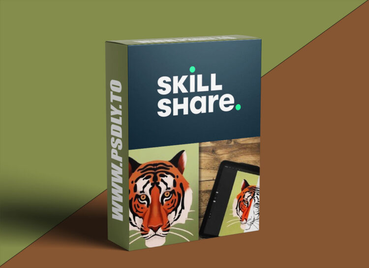 Stylised Animal Portrait Illustrations: in Procreate 1 Stylised Animal Portrait Illustrations: in Procreate