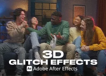 Videohive 3D Glitch Effect Ae 54135327
