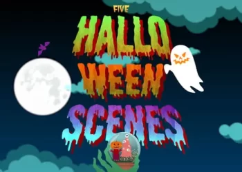Videohive 5 Halloween Posts and Stories 54455073