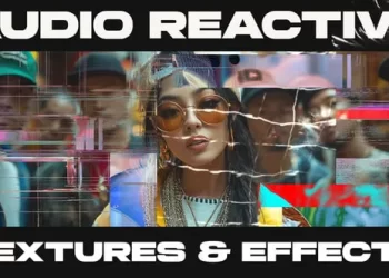 Videohive Audio Reactive Textures & Effects 54531424