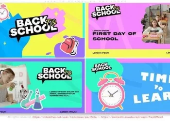 Videohive Back to School Bright Promo 54208210