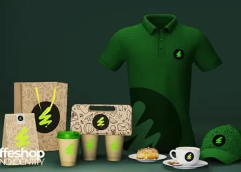 Videohive Coffe Shop Brand Identity Mockup 54152701