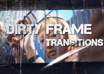 Videohive Dirty Frame Transitions 54338776