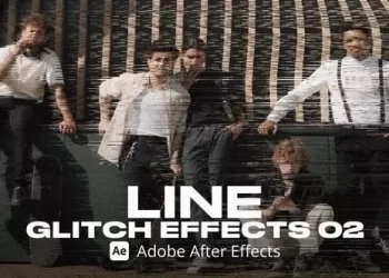 Videohive Line Glitch Effect 02 Ae 54273352