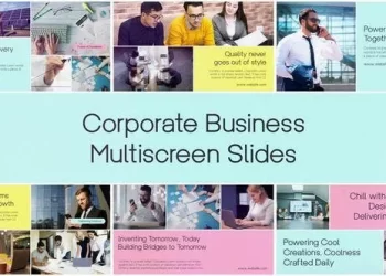 Videohive Minimal Multiscreen Corporate Business Slideshow 54151223