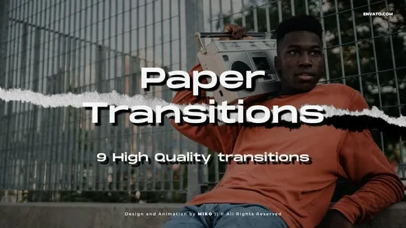 Videohive Paper Transitions 54300039 1 Videohive Paper Transitions 54300039