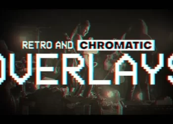 Videohive Retro and Chromatic Overlays 54458664