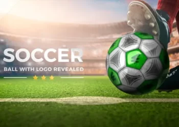 Videohive Soccer Ball with Logo Revealed 54537692