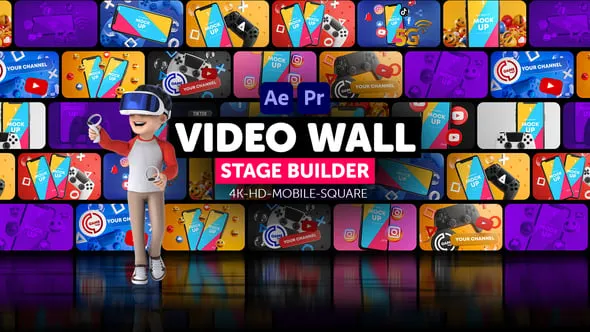 Videohive Video Wall Stage Builder 34153157 1 Videohive Video Wall Stage Builder 34153157