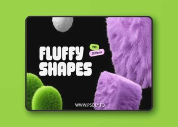 20 Fluffy Shapes