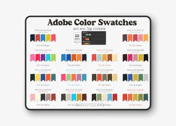 Color Swatches Pack for Photoshop 1 Color Swatches Pack for Photoshop