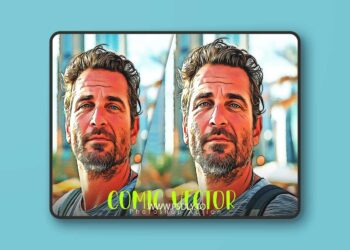 Comic Vector - Photoshop Action DG52T6F