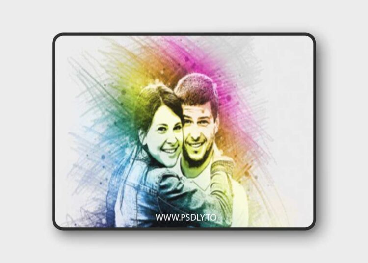 Crayon Art Photoshop Action 1 Crayon Art Photoshop Action