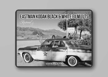 Eastman Kodak Black and White Films LUTs