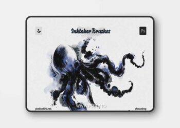 Inktober Photoshop Brushes W9UEB62