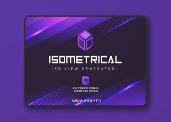 Isometrical - 3D View Generator - Photoshop Plugin WULTU7S