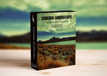 Landscape Cinematic Lightroom Presets Pack MP67S79