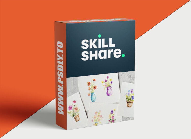 Mini Watercolor Florals : 6 Floral Projects In Charming Vases & Pots 1 Mini Watercolor Florals : 6 Floral Projects In Charming Vases & Pots