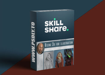 Paint a fantasy portrait with Blender and Photoshop