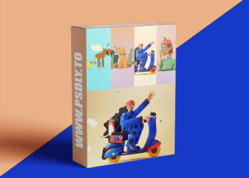 Patata School - 2D to 3D Grease Pencil in Blender